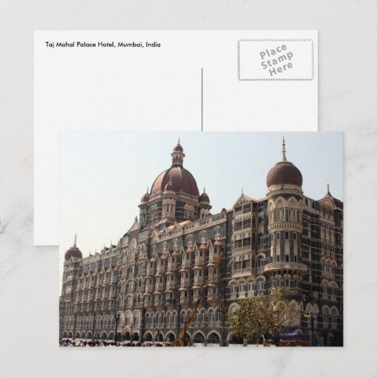 bombay hotel tower briefkaart (Voorkant / Achterkant)