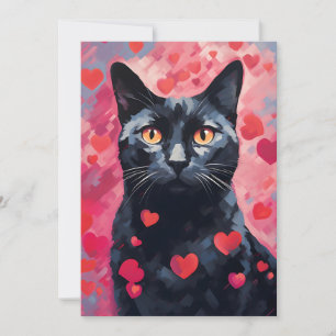Bombay Kat Valentijnsdag Feestdagenkaart