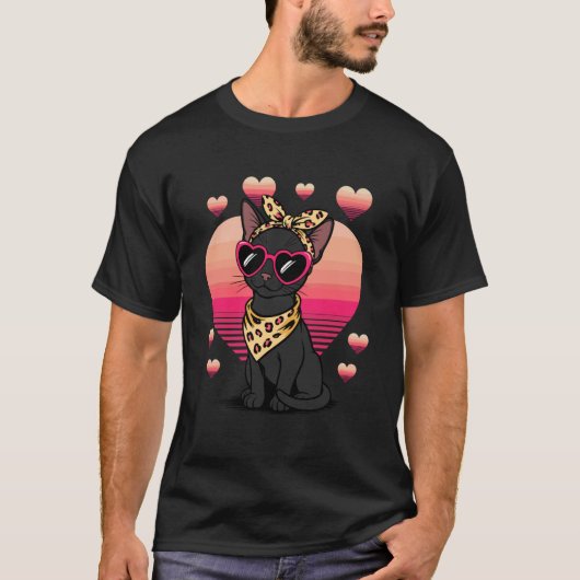 Bombay Kat Valentijnsdag T-shirt (Voorkant)