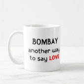 Bombay-liefdes koffiemok (Links)