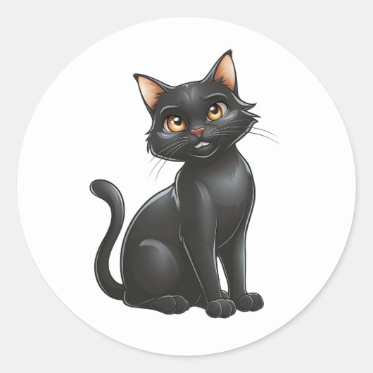 Bombay Ronde Sticker (Voorkant)