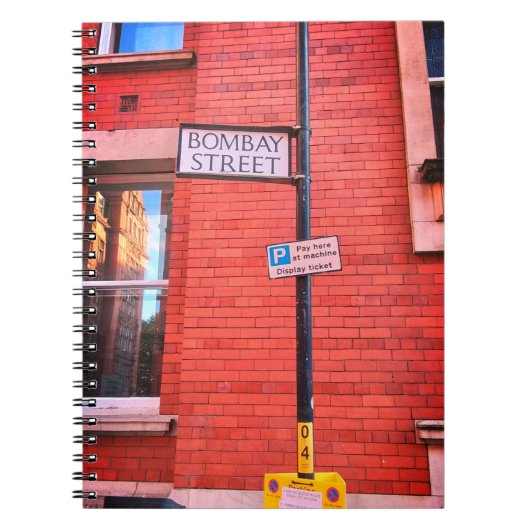 Bombay street notitieboek (Voorkant)