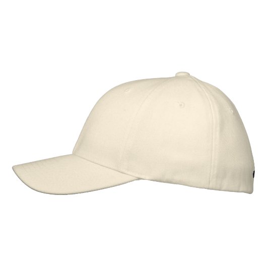 Bombelkie geborduurd Basic Flexfit Wool Pet (Links)