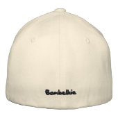 Bombelkie geborduurd Basic Flexfit Wool Pet (Achterkant)