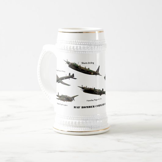 Bomber Command Stein. Bierpul (Voorkant links)