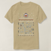 Bomber Kerstmis T-shirt (Design voorkant)