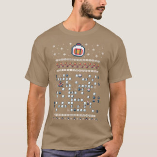 Bomber Kerstmis T-shirt