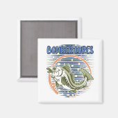 Bomber Lures Hunter Pastime Vist de jacht op Hobby Magneet (Voorkant / Achterkant)