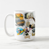 Bomber Nose Art - WW II Koffiemok (Links)