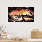 bomber war art poster FROM 14.95 (Keuken)