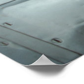 Bombermotor van de Tweede Wereldoorlog Poster (Hoek)