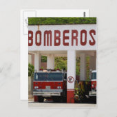 Bomberos Briefkaart (Voorkant / Achterkant)