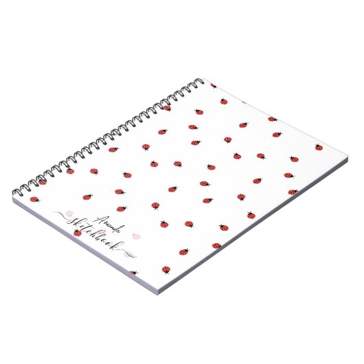 Bombino Little Ladybug Notitieboek (Linkerzijde)