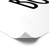 Bomble bee Funny Bumblebee Bomb Pun Poster (Hoek)