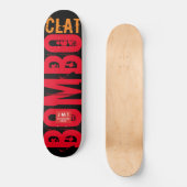 BOMBO CLAT Skateboard (Voorkant)