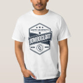 Bomboclaat Reggae van de Universiteit van Rasta T-shirt (Voorkant)