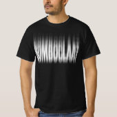 Bomboclaat Wazig Effect Typografie Reggae T-shirt (Voorkant)