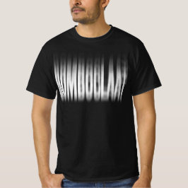 Bomboclaat Wazig Effect Typografie Reggae T-shirt