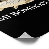 Bomboclat Fish Cat Meme Mi Bomboclat Silly Stud Br Poster (Hoek)