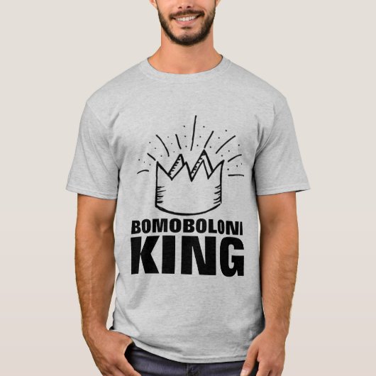 BOMBOLONI KING T-SHIRTS (Voorkant)