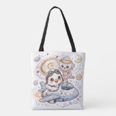 Bombombini Gusini Space Ballet Tote Bag (Achterkant)