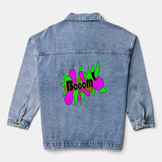 Bombommen Denim Jacket (Achterkant)