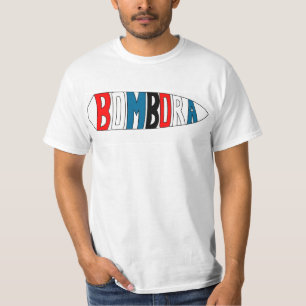 Bombora Bomb Logo Amerikaanse kleur T-shirt