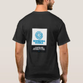 Bombora wodka t-shirt ontwerp vloeiend onder (Achterkant)