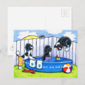 Bombs weg briefkaart (Voorkant / Achterkant)