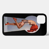 BOMBSHELL BAD GIRLS Retro Pin-Ups Case-Mate iPhone Case (Achterkant (horizontaal))