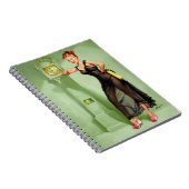 BOMBSHELL BAD GIRLS Retro Pin-Ups Notitieboek (Rechterzijde)