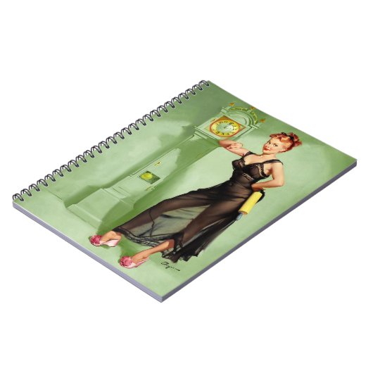 BOMBSHELL BAD GIRLS Retro Pin-Ups Notitieboek (Linkerzijde)