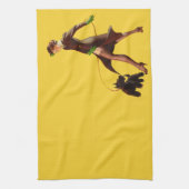 BOMBSHELL BAD GIRLS Retro Pin-Ups Theedoek (Verticaal)