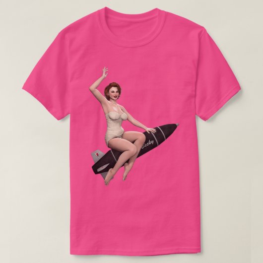 Bombshell Becky rechts T-shirt (Design voorkant)