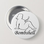 Bombshell Button (Voorkant /achterkant)