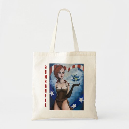 Bombshell Canvas tas (Voorkant)