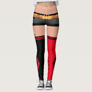 Bombshell Harley Quinn shorts & dij hoge sokken Leggings