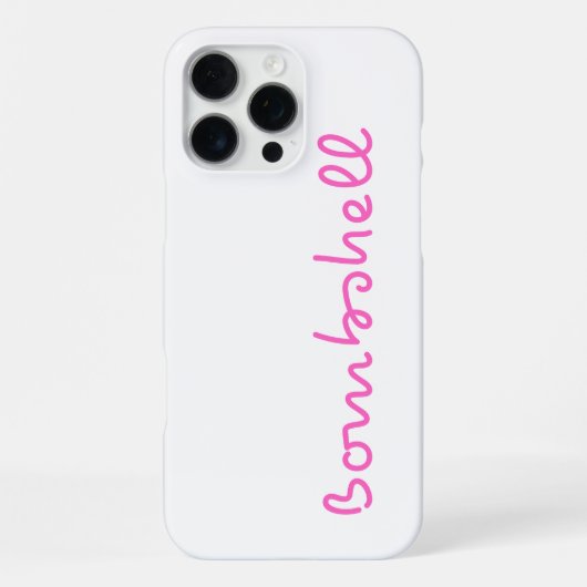 Bombshell iPhone Hoesje iPhone 16 Pro Max Hoesje (Achterkant)