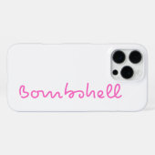 Bombshell iPhone Hoesje iPhone 16 Pro Max Hoesje (Achterkant horizontaal)