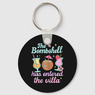 Bombshell Is Gearriveerd In De Villa Funny Summer Sleutelhanger