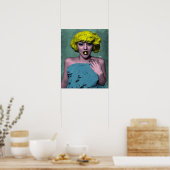 Bombshell POP Art Poster (Keuken)