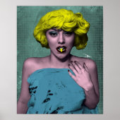 Bombshell POP Art Poster (Voorkant)