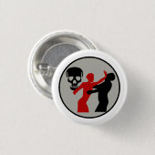 Bombshell Self Defense Merit Badge Ronde Button 3,2 Cm (Voorkant /achterkant)