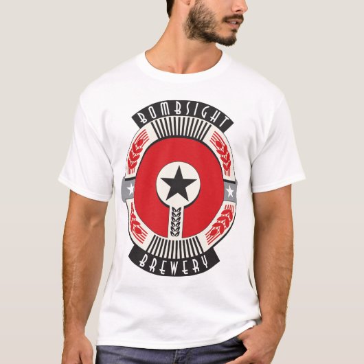 BombSight Brewery T-shirt (Voorkant)
