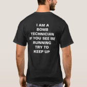 Bombtechnicus T-Shirt (Achterkant)