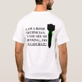 Bombtechnicus T-Shirt (Achterkant)