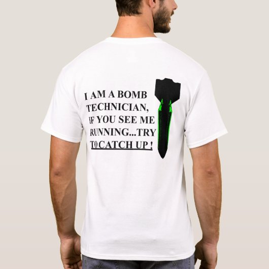Bombtechnicus T-Shirt (Achterkant)