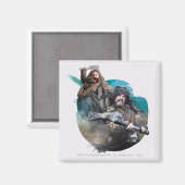 Bombur en Bofur Magneet (Voorkant / Achterkant)