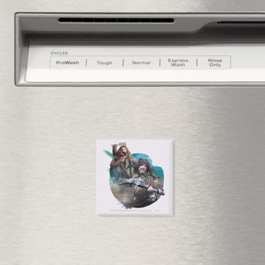 Bombur en Bofur Magneet (Insitu (Vaatwasser))