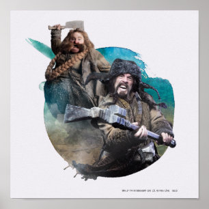 Bombur en Bofur Poster